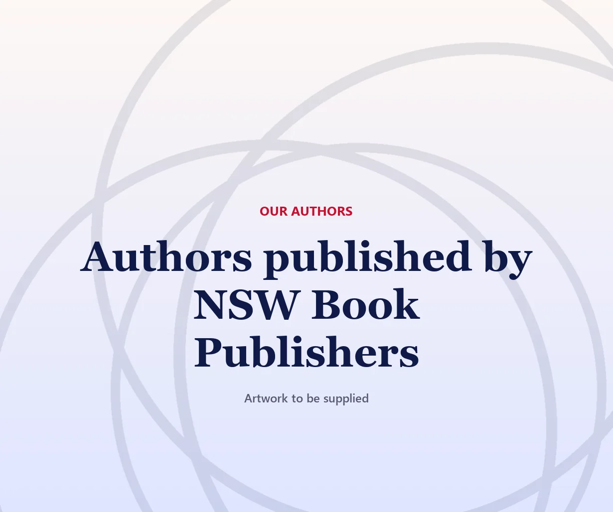 Authors published by NSW Book Publishers